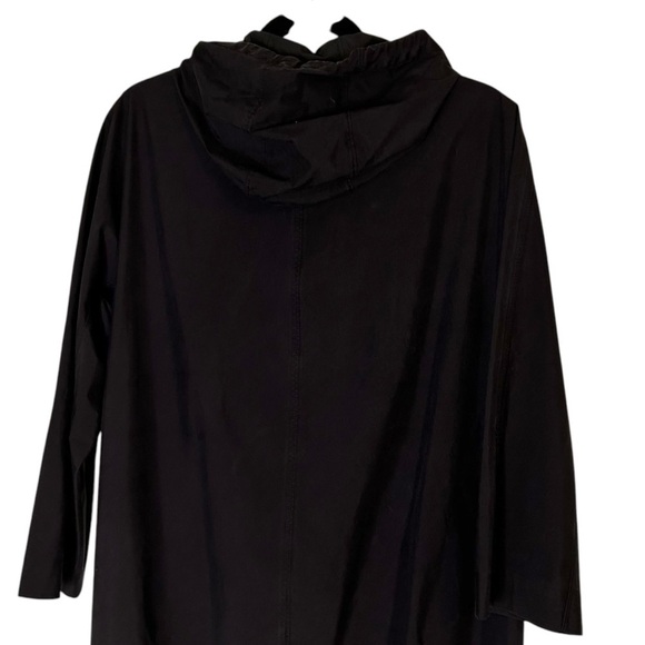 Lafayette 148 Women's Navy Blue Silk Anorak Jacket- Size XS - Picture 4 of 10